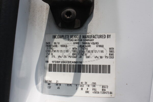 IMG 0287 1 600x400 - 2011 FORD F250 4X4 OPEN UTILITY