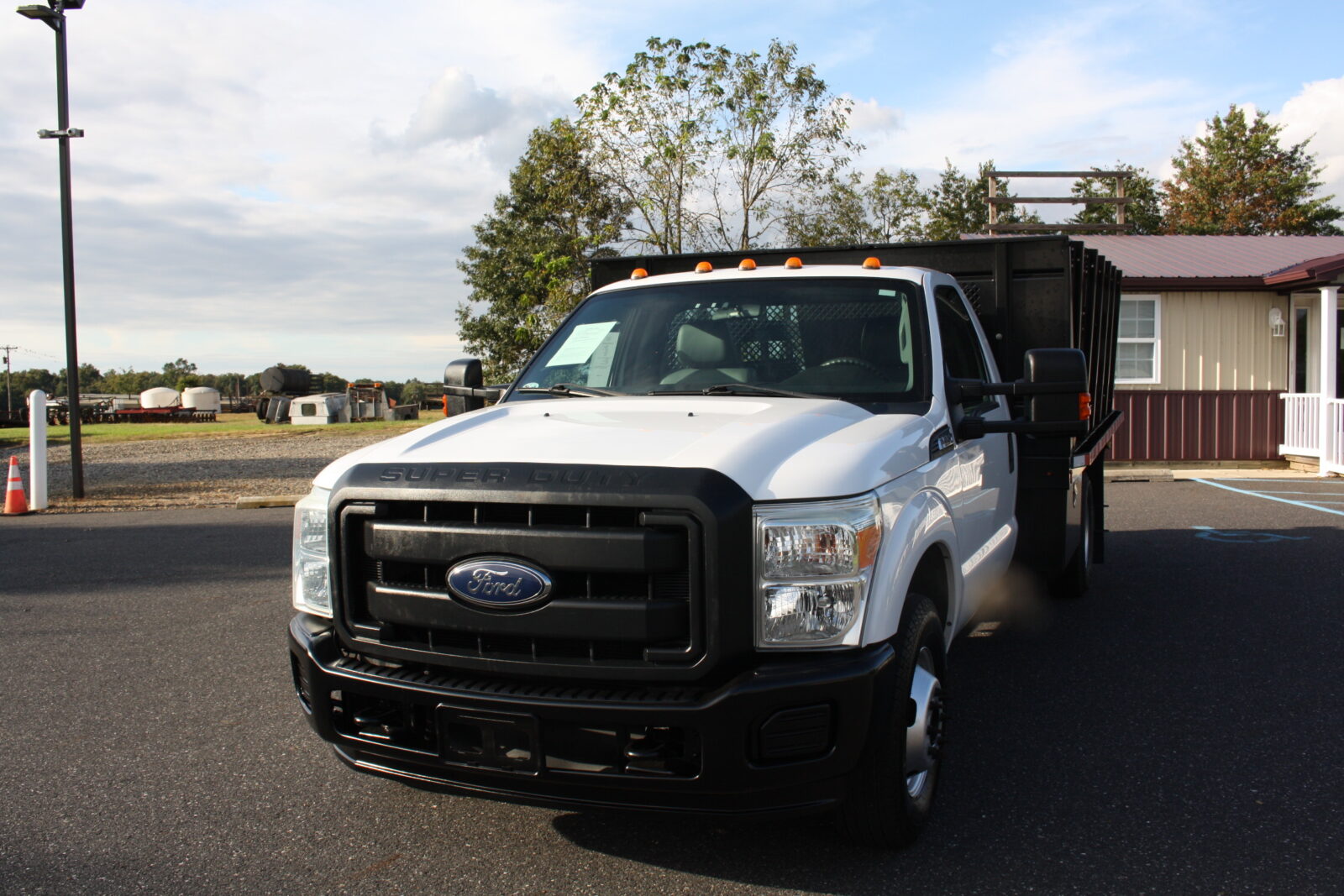 IMG_1116 2016 FORD F350 12FT STAKE BODY TRUCK - Image 2