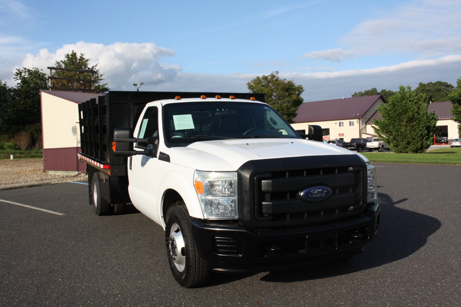 IMG_1117 2016 FORD F350 12FT STAKE BODY TRUCK - Image 3
