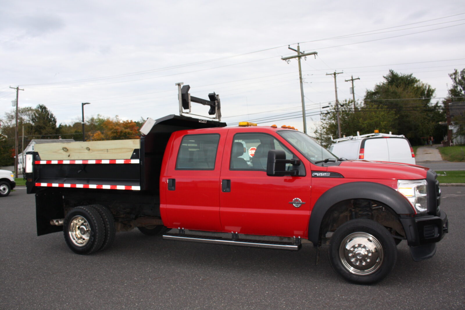 IMG_1146 2013 FORD F550 CREW CAB DUMP TRUCK - Image 4