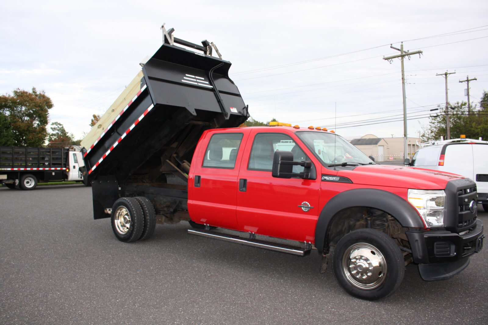 IMG_1176 2013 FORD F550 CREW CAB DUMP TRUCK - Image 33